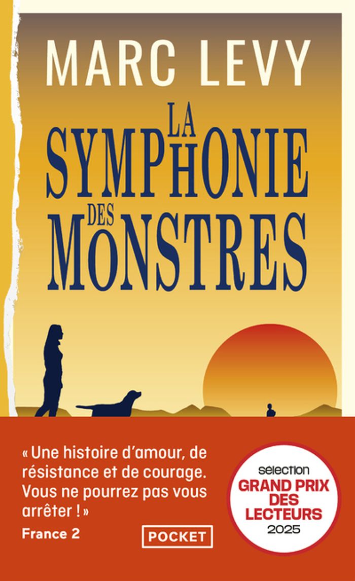 Couverture du livre « LA SYMPHONIE DES MONSTRES » de Marc Levy, librairie Les Contes Infusés à Corte