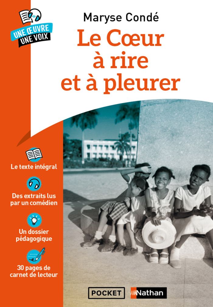 Couverture du livre « Le coeur à rire et à pleurer » de Maryse Condé, librairie Les Contes Infusés à Corte