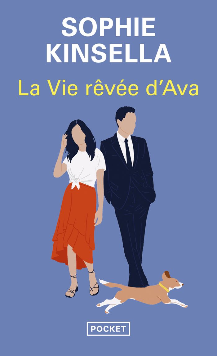 Couverture du livre « La vie rêvée d'Ava » de Sophie Kinsella, librairie Les Contes Infusés à Corte