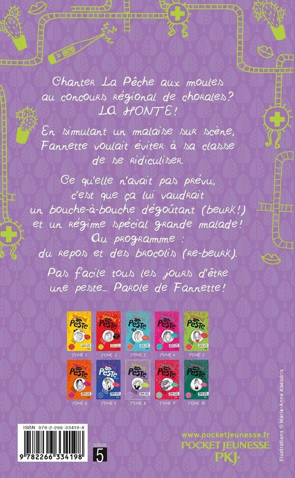 Quatrième de couverture de « JOURNAL D'UNE PESTE - TOME 8 C'EST GRAVE, DOCTEUR ? »