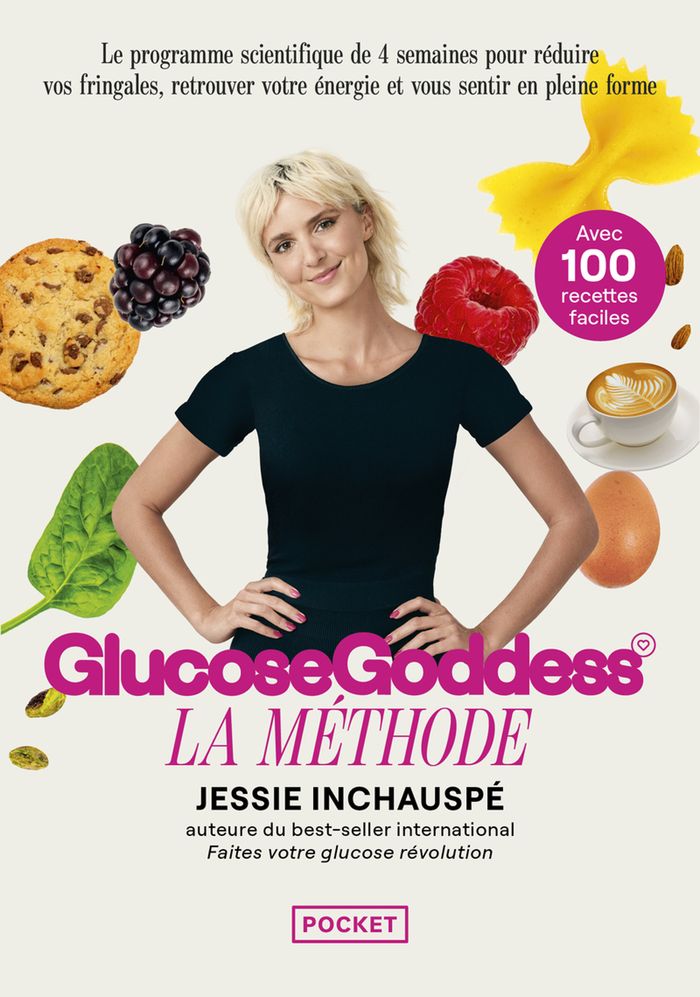 Couverture du livre « LA METHODE GLUCOSE GODDESS » de Jessie Inchauspe, librairie Les Contes Infusés à Corte