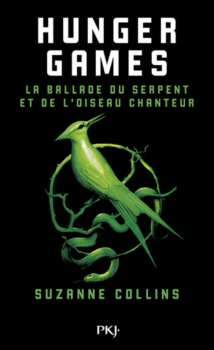 Couverture du livre « HUNGER GAMES : LA BALLADE DU SERPENT ET DE L'OISEAU CHANTEUR » de Suzanne Collins, librairie Les Contes Infusés à Corte