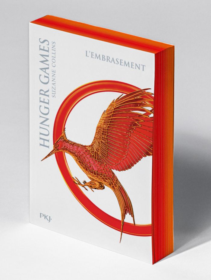 Couverture du livre « HUNGER GAMES - TOME 2 L'EMBRASEMENT - COLLECTOR » de Suzanne Collins, librairie Les Contes Infusés à Corte