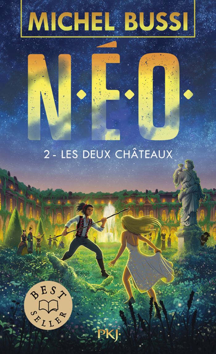 Couverture du livre « N.E.O. - TOME 2 LES DEUX CHATEAUX - VOL02 » de Michel Bussi, librairie Les Contes Infusés à Corte