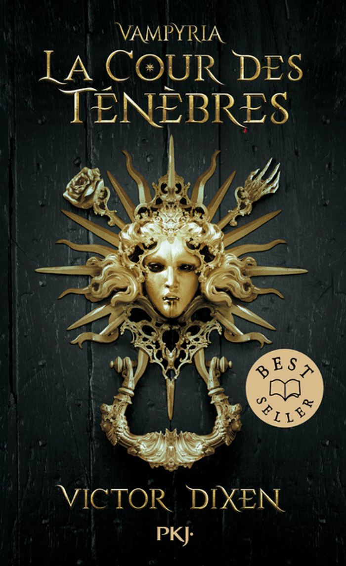 Couverture du livre « VAMPYRIA - LIVRE 1 : LA COUR DES TENEBRES » de Victor Dixen, librairie Les Contes Infusés à Corte