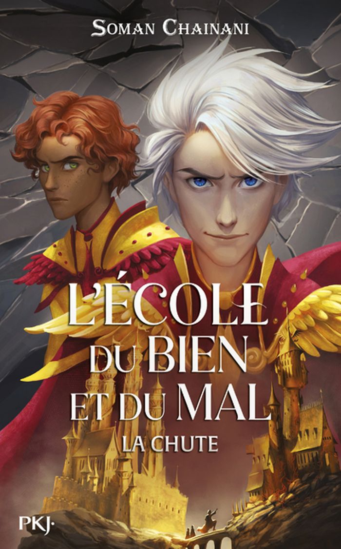 Couverture du livre « La chute » de Soman Chainani, librairie Les Contes Infusés à Corte