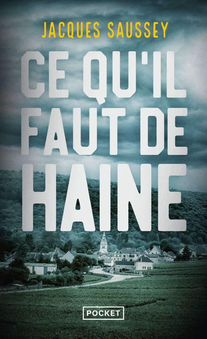 Couverture du livre « Ce qu'il faut de haine » de Jacques Saussey, librairie Les Contes Infusés à Corte