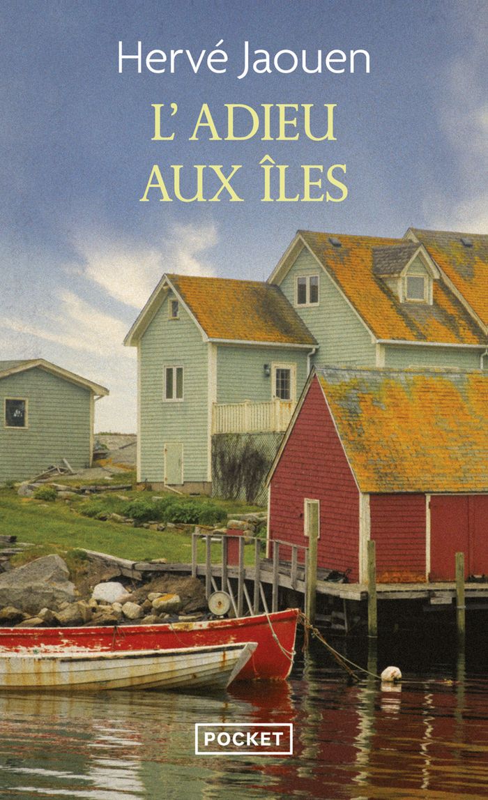 Couverture du livre « L'adieu aux îles : roman » de Hervé Jaouen, librairie Les Contes Infusés à Corte