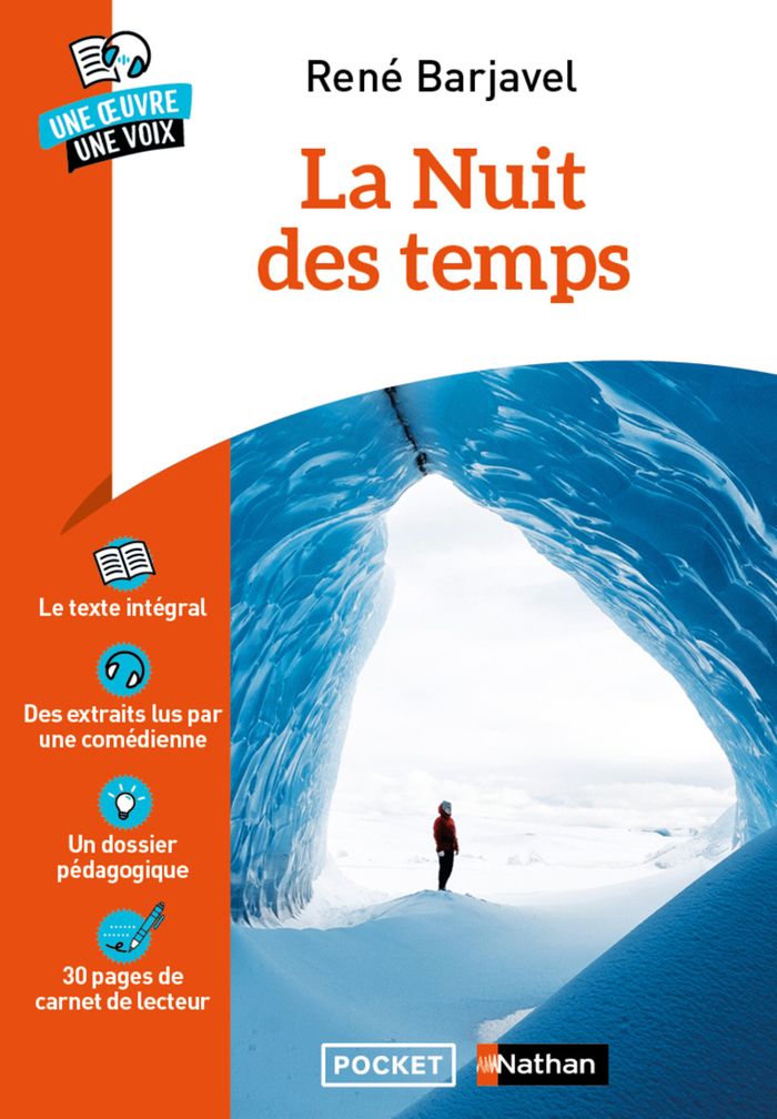 Couverture du livre « La nuit des temps » de René Barjavel, librairie Les Contes Infusés à Corte