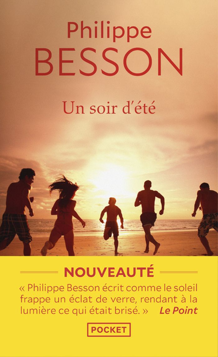 Couverture du livre « Un soir d'été : roman » de Philippe Besson, librairie Les Contes Infusés à Corte