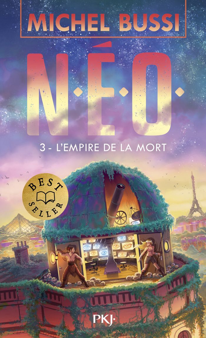 Couverture du livre « N.E.O. - TOME 3 L'EMPIRE DE LA MORT - VOL03 » de Michel Bussi, librairie Les Contes Infusés à Corte