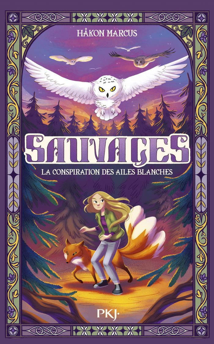 Couverture du livre « SAUVAGES - TOME 1 LA CONSPIRATION DES AILES BLANCHES - VOL01 », librairie Les Contes Infusés à Corte
