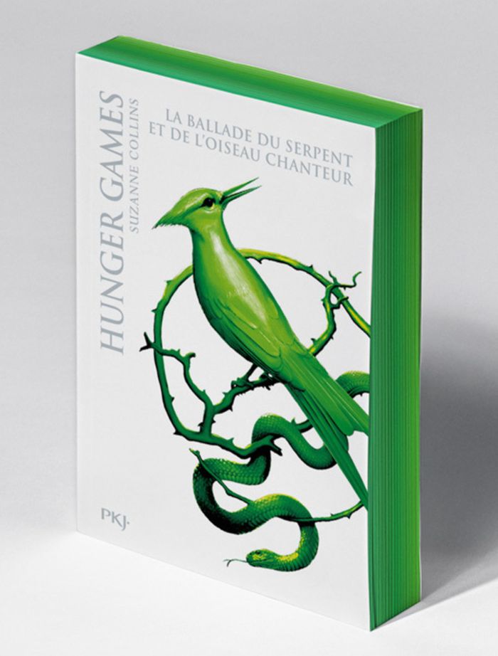 Couverture du livre « COLLECTOR HUNGER GAMES - TOME 4 LA BALLADE DU SERPENT ET DE L'OISEAU CHANTEUR » de Suzanne Collins, librairie Les Contes Infusés à Corte