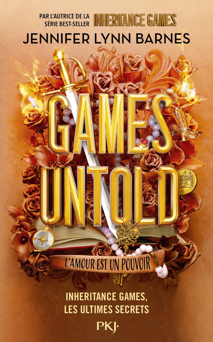 Couverture du livre « INHERITANCE GAMES - GAMES UNTOLD », librairie Les Contes Infusés à Corte