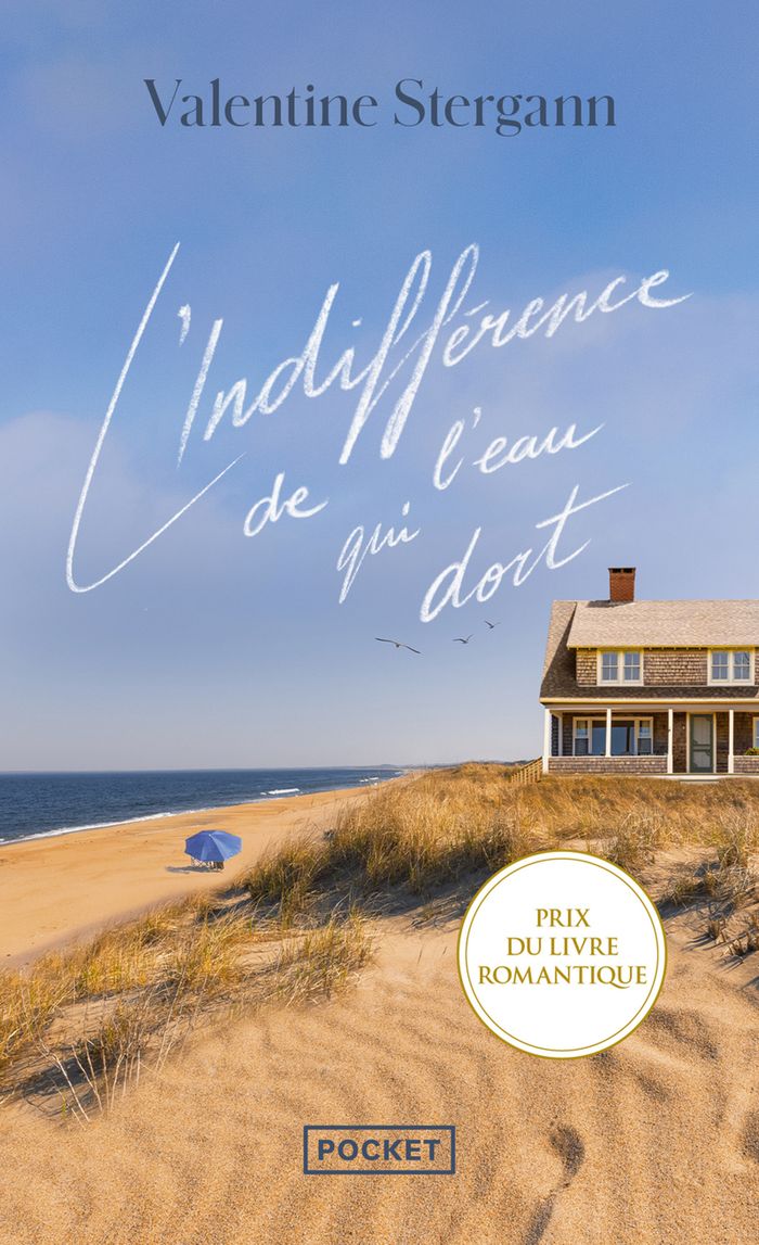 Couverture du livre « L'indifférence de l'eau qui dort » de Valentine Stergann, librairie Les Contes Infusés à Corte