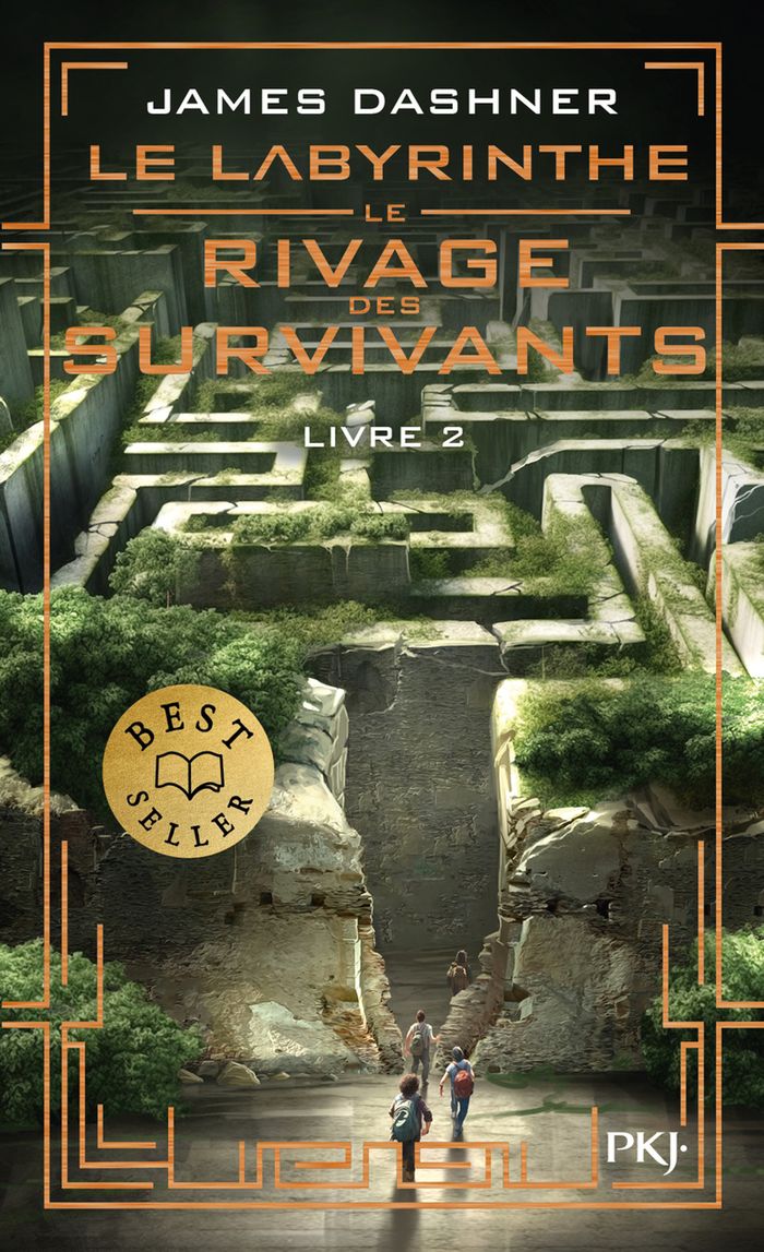 Couverture du livre « Le rivage des survivants » de James Dashner, librairie Les Contes Infusés à Corte