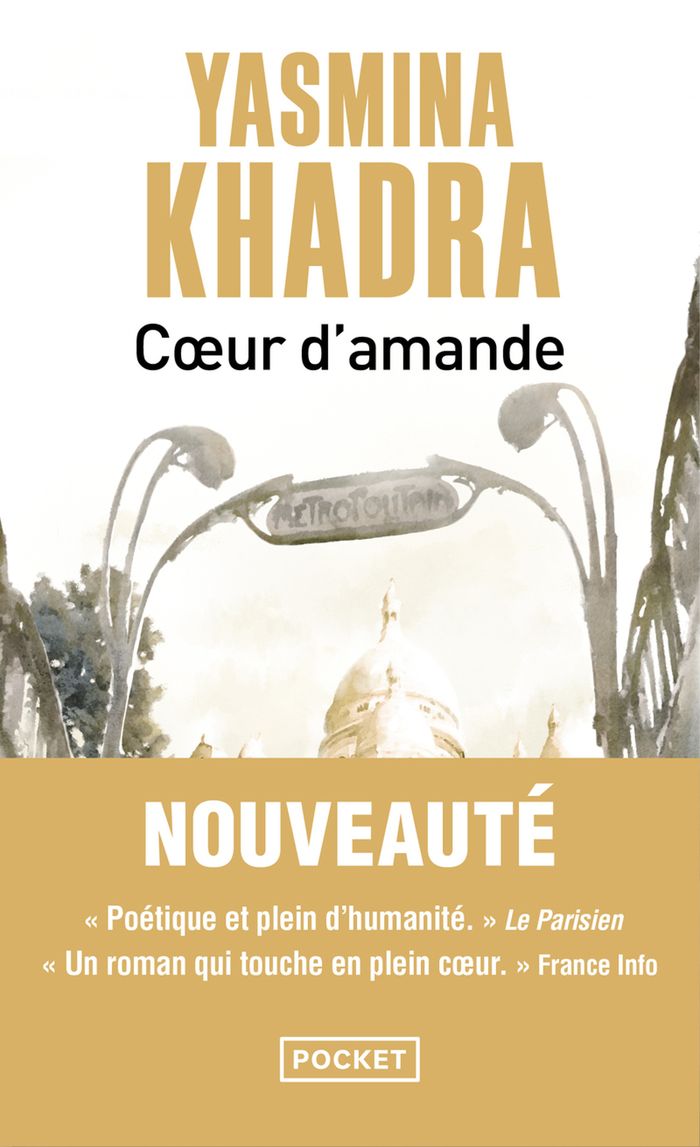 Couverture du livre « COEUR-D'AMANDE » de Yasmina Khadra, librairie Les Contes Infusés à Corte