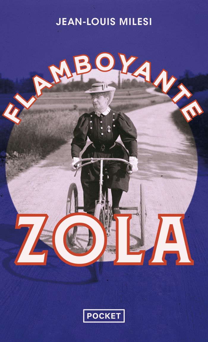 Couverture du livre « Flamboyante Zola » de Jean-Louis Milesi, librairie Les Contes Infusés à Corte