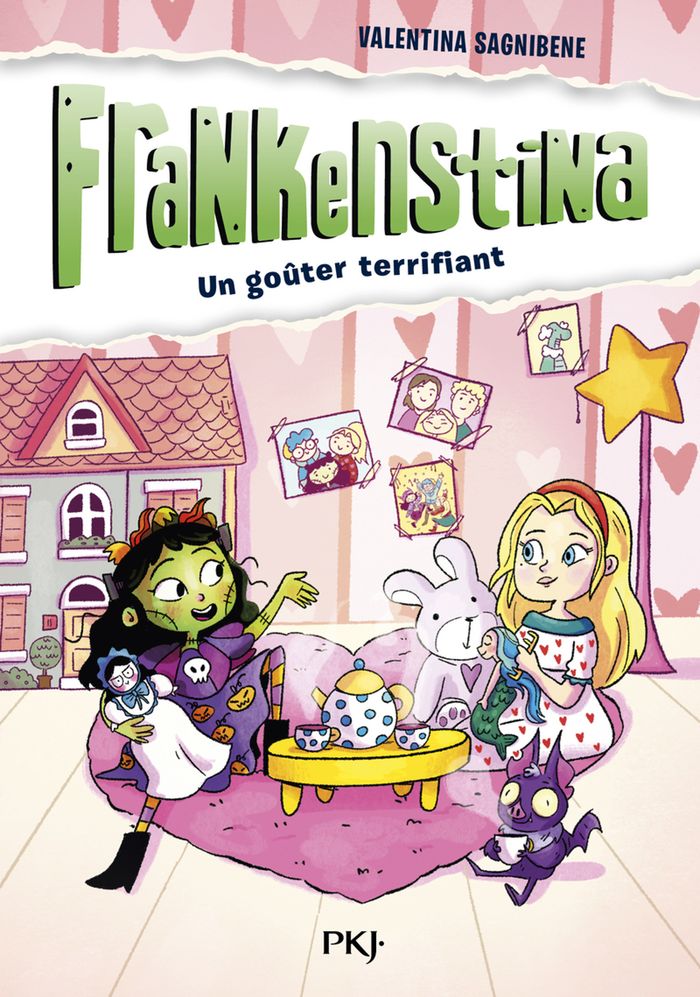 Couverture du livre « FRANKENSTINA - TOME 2 UN GOUTER TERRIFIANT - VOL02 », librairie Les Contes Infusés à Corte
