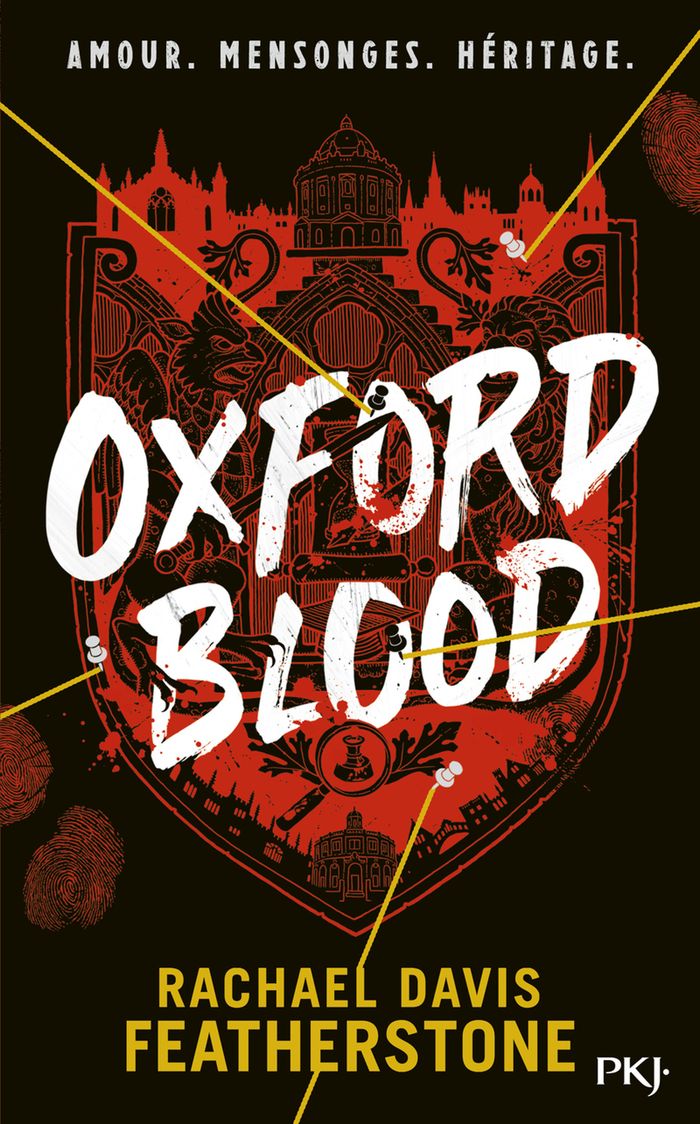 Couverture du livre « Oxford blood », librairie Les Contes Infusés à Corte