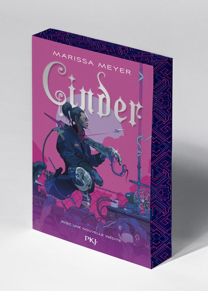 Couverture du livre « Cinder » de Marissa Meyer, librairie Les Contes Infusés à Corte