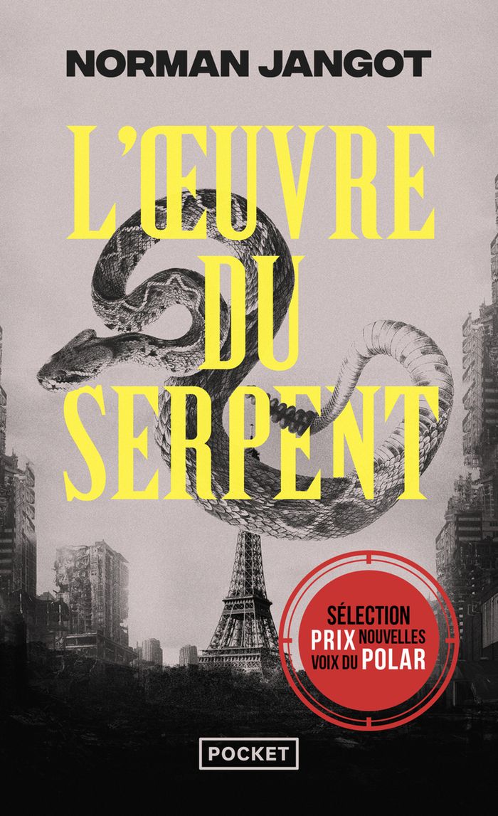 Couverture du livre « L'oeuvre du serpent » de Norman Jangot, librairie Les Contes Infusés à Corte