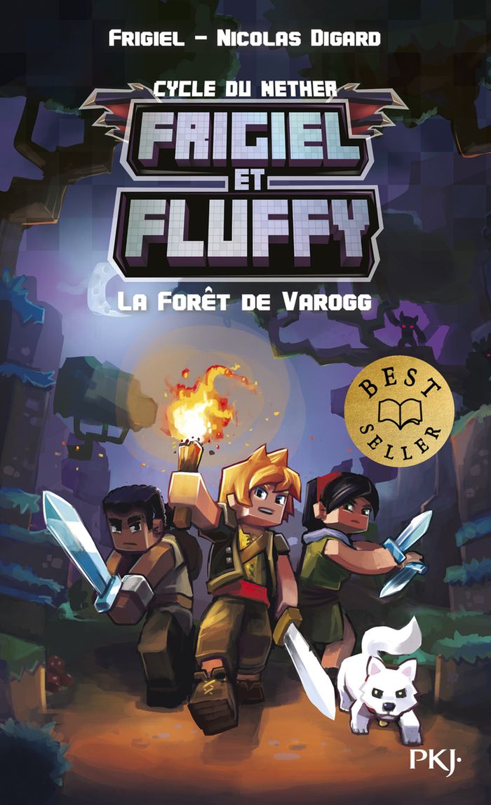Couverture du livre « FRIGIEL ET FLUFFY - TOME 3 LA FORET DE VAROGG » de Digard/frigiel, librairie Les Contes Infusés à Corte