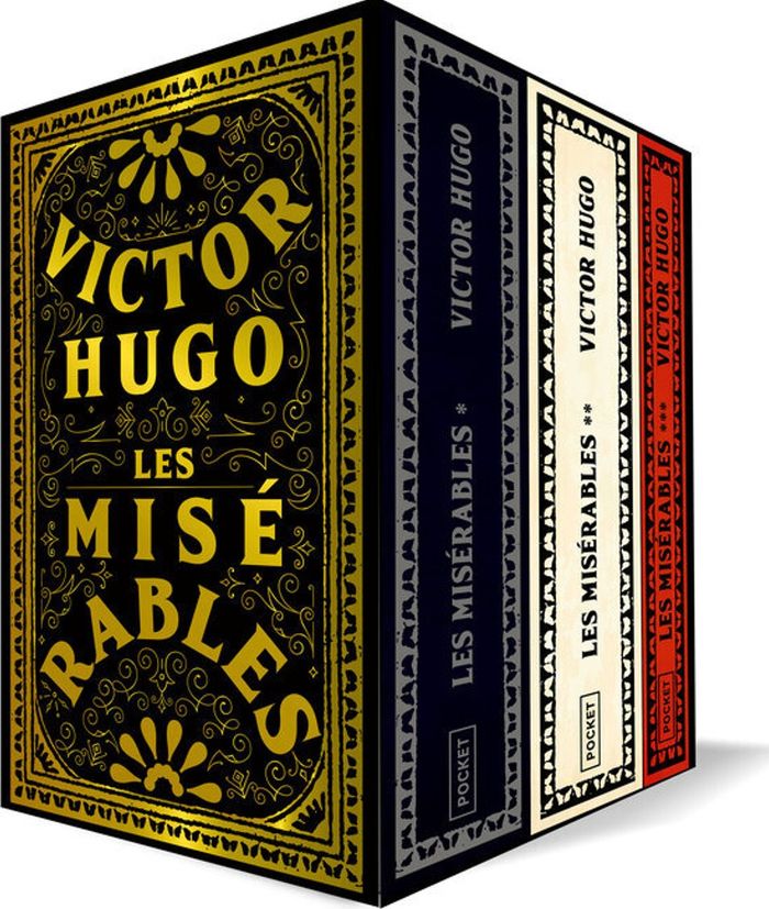 Couverture du livre « LES MISERABLES - COFFRET (COLLECTOR) », librairie Les Contes Infusés à Corte