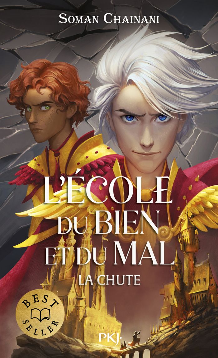 Couverture du livre « La chute » de Soman Chainani, librairie Les Contes Infusés à Corte