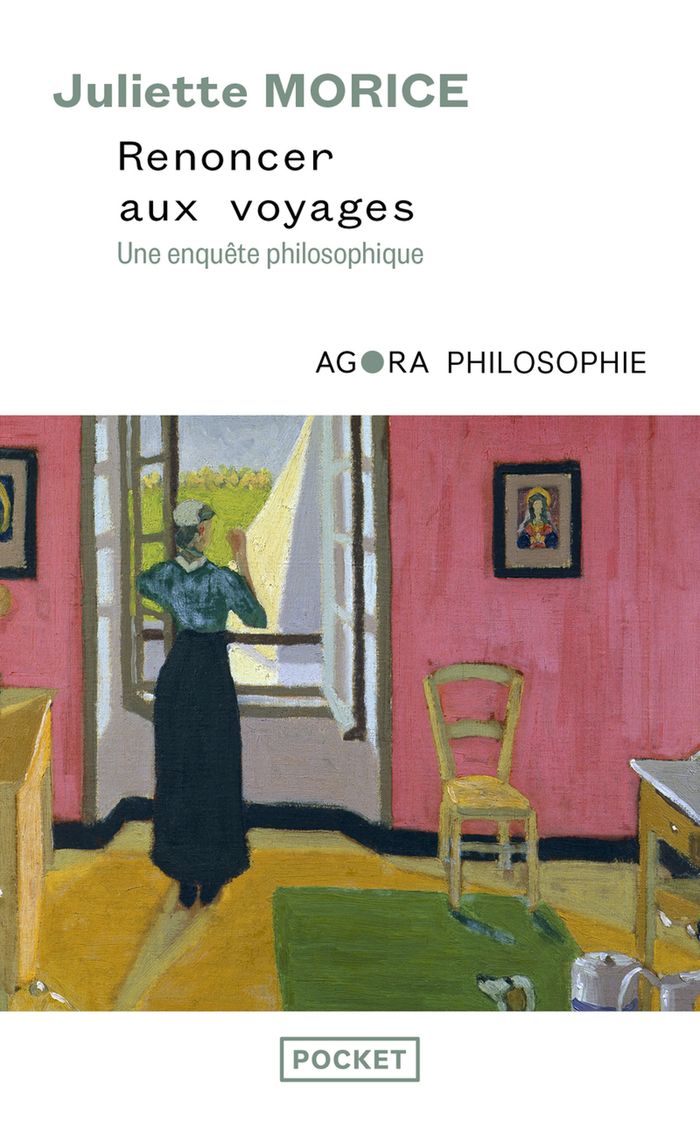 Couverture du livre « Renoncer aux voyages : une enquête philosophique », librairie Les Contes Infusés à Corte