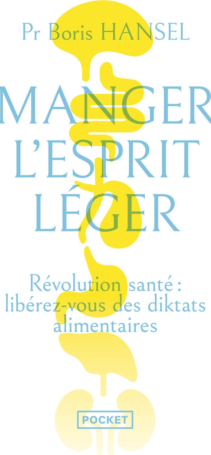 Couverture du livre « Manger l'esprit léger » de Boris Hansel, librairie Les Contes Infusés à Corte