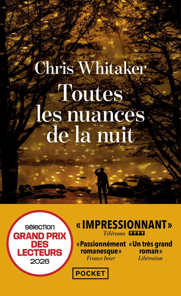 Couverture du livre « TOUTES LES NUANCES DE LA NUIT » de Chris Whitaker, librairie Les Contes Infusés à Corte