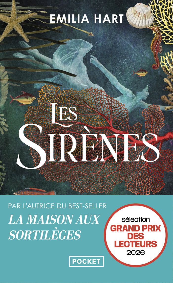 Couverture du livre « LES SIRENES » de Emilia Hart, librairie Les Contes Infusés à Corte
