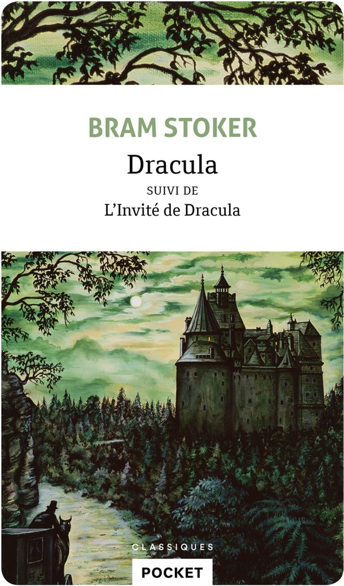 Couverture du livre « DRACULA » de Bram Stoker, librairie Les Contes Infusés à Corte