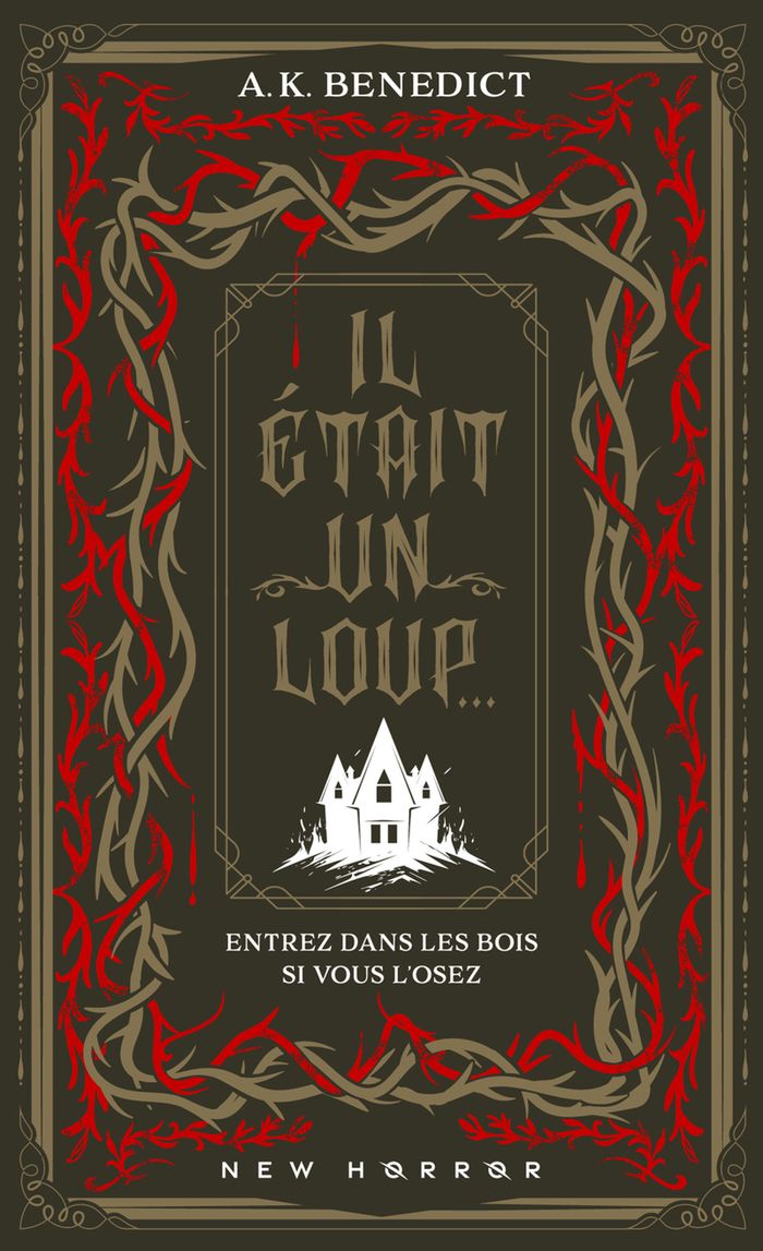 Couverture du livre « IL ETAIT UN LOUP », librairie Les Contes Infusés à Corte