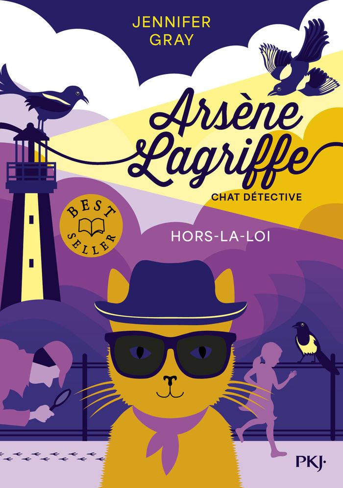 Couverture du livre « Arsène Lagriffe hors-la-loi » de Jennifer Gray, librairie Les Contes Infusés à Corte