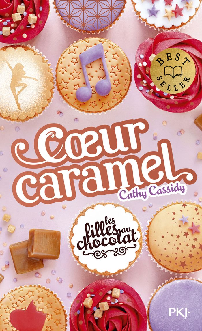 Couverture du livre « LES FILLES AU CHOCOLAT - TOME 8 COEUR CARAMEL - VOL08 », librairie Les Contes Infusés à Corte