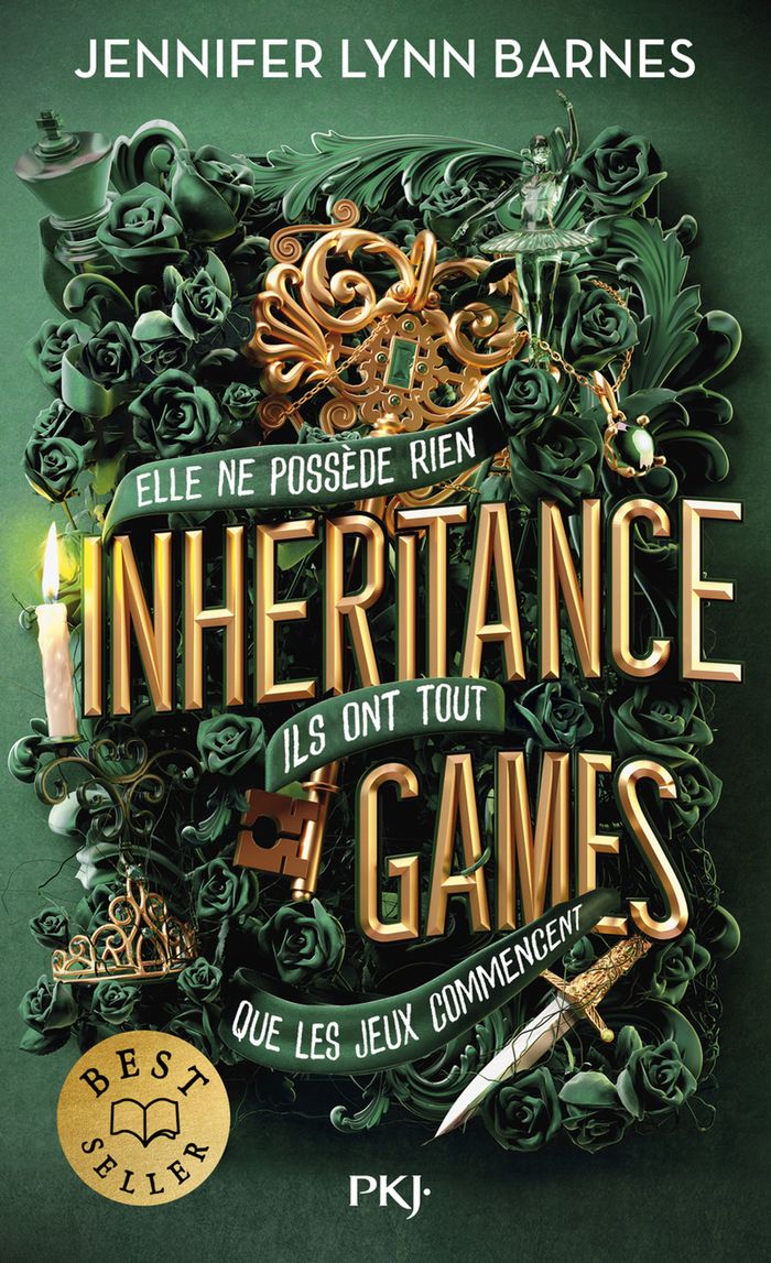 Couverture du livre « INHERITANCE GAMES - TOME 01 - VOL01 », librairie Les Contes Infusés à Corte
