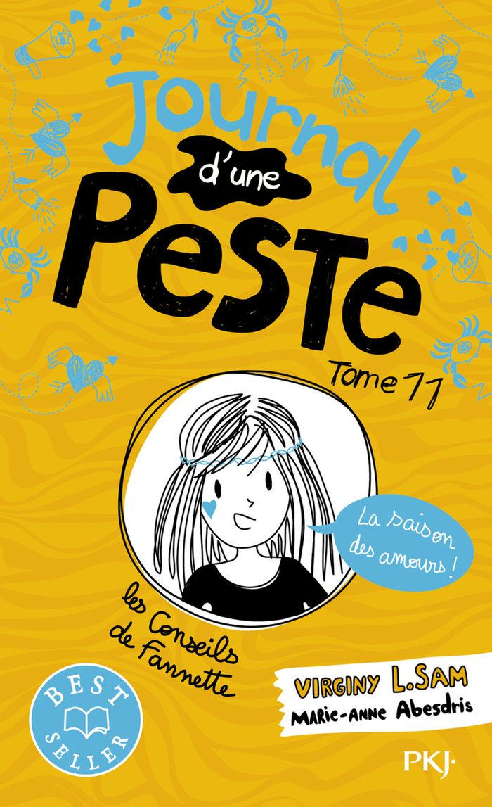 Couverture du livre « JOURNAL D'UNE PESTE - TOME 11 LA SAISON DES AMOURS ! - VOL11 », librairie Les Contes Infusés à Corte
