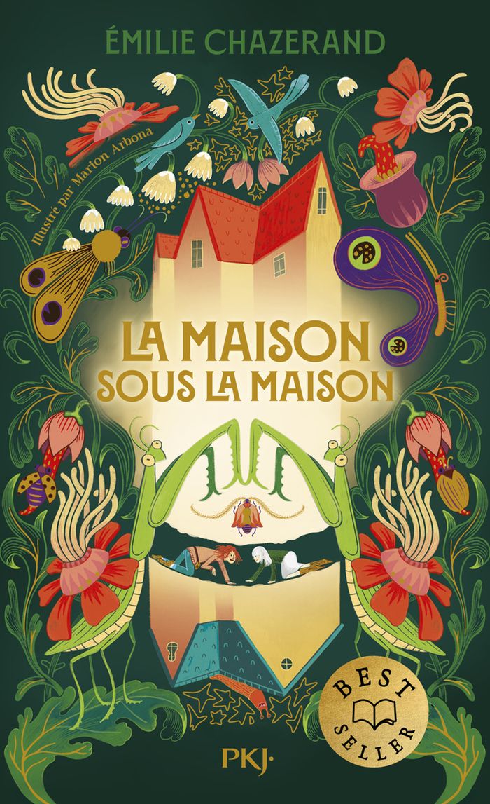 Couverture du livre « LA MAISON SOUS LA MAISON », librairie Les Contes Infusés à Corte