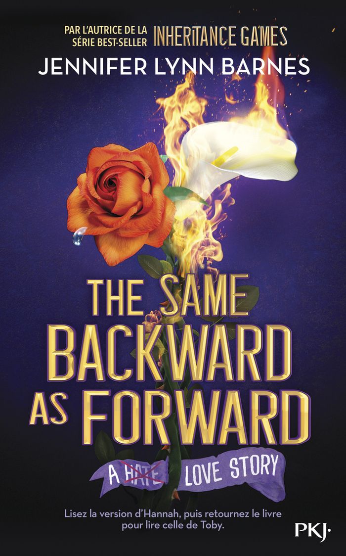 Couverture du livre « INHERITANCE GAMES - TOME 6 THE SAME BACKWARD AS FORWARD - VOL06 », librairie Les Contes Infusés à Corte