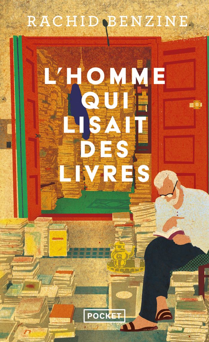 Couverture du livre « L'HOMME QUI LISAIT DES LIVRES », librairie Les Contes Infusés à Corte
