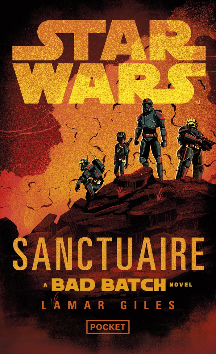 Couverture du livre « STAR WARS - SANCTUAIRE : A BAD BATCH NOVEL », librairie Les Contes Infusés à Corte