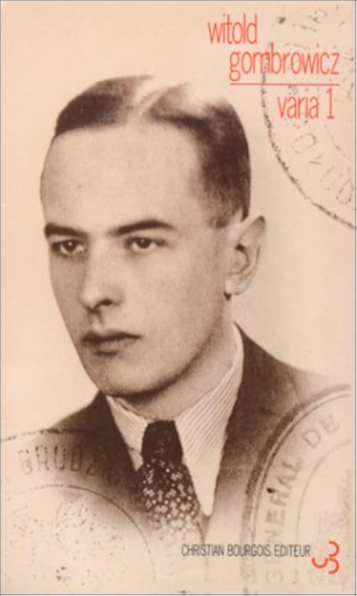 Couverture du livre « VARIA TEXTES VARIES » de Witold Gombrowicz, librairie Les Contes Infusés à Corte