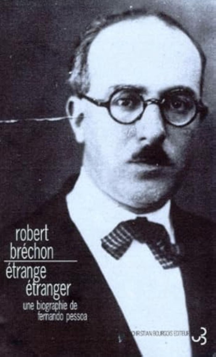 Couverture du livre « "ETRANGE ETRANGER" UNE BIOGRAPHIE DE FERNANDO PESSOA », librairie Les Contes Infusés à Corte