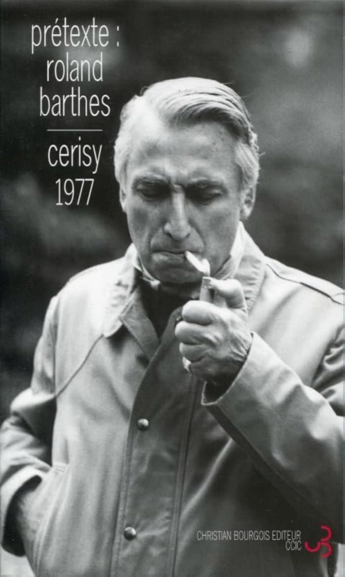 Couverture du livre « PRETEXTE, ROLAND BARTHES COLLOQUE DE CERISY, 22-29 JUIN 1977 » de Collectif, librairie Les Contes Infusés à Corte