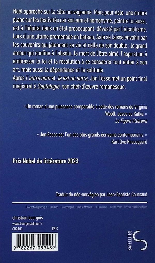 Quatrième de couverture de « Un nouveau nom : Septologie VI-VII »