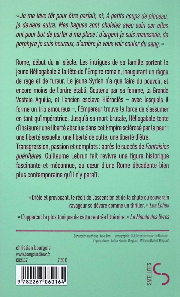Quatrième de couverture de « Ravagés de splendeur »