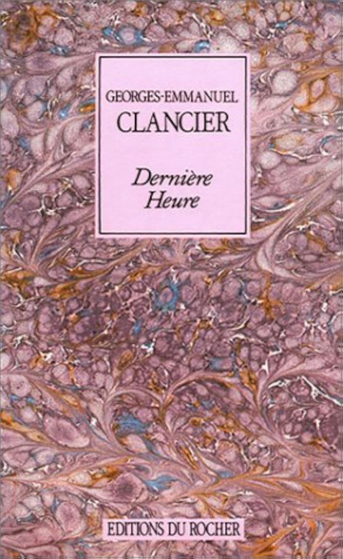 Couverture du livre « DERNIERE HEURE », librairie Les Contes Infusés à Corte