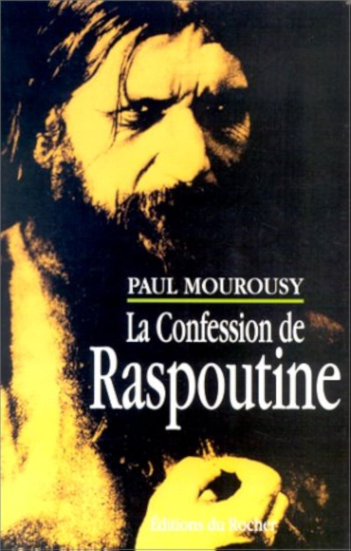 Couverture du livre « LA CONFESSION DE RASPOUTINE » de Paul Mourousy, librairie Les Contes Infusés à Corte